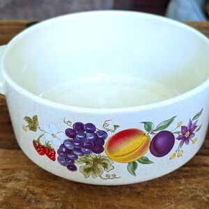 Vintage Lenox Summer Harvest Serving  Dish Casserole‎ Temper Ware